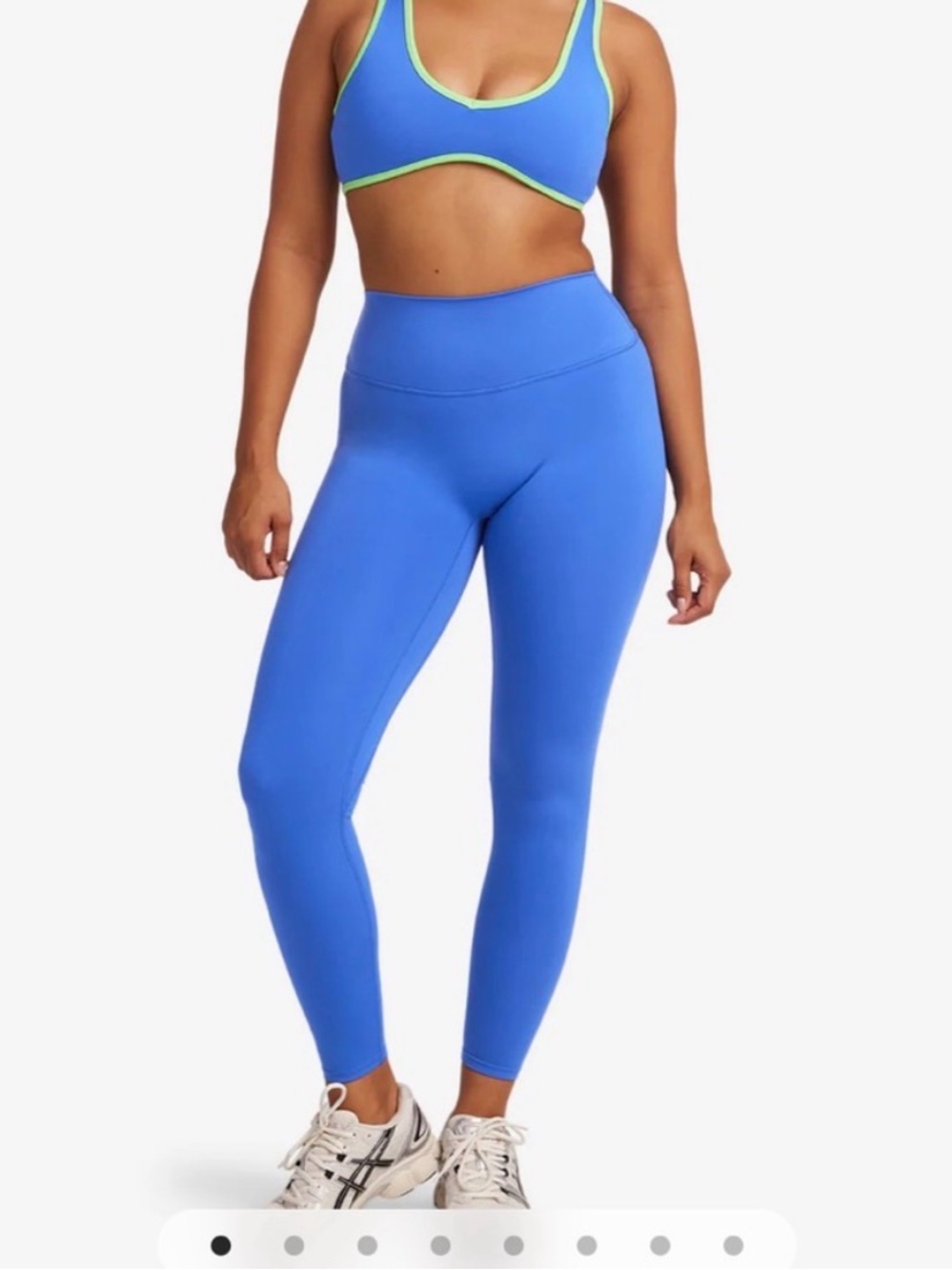 High-Waist Performance Leggings - Blue